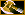Gold Battle Axe